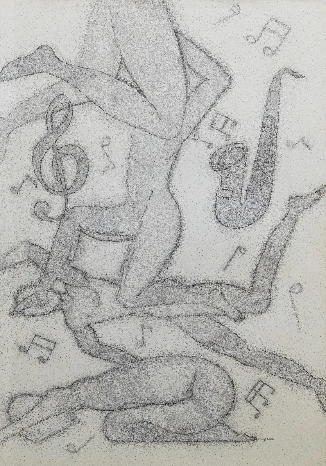 Mohammed Essam, Black Rhythm, 2025