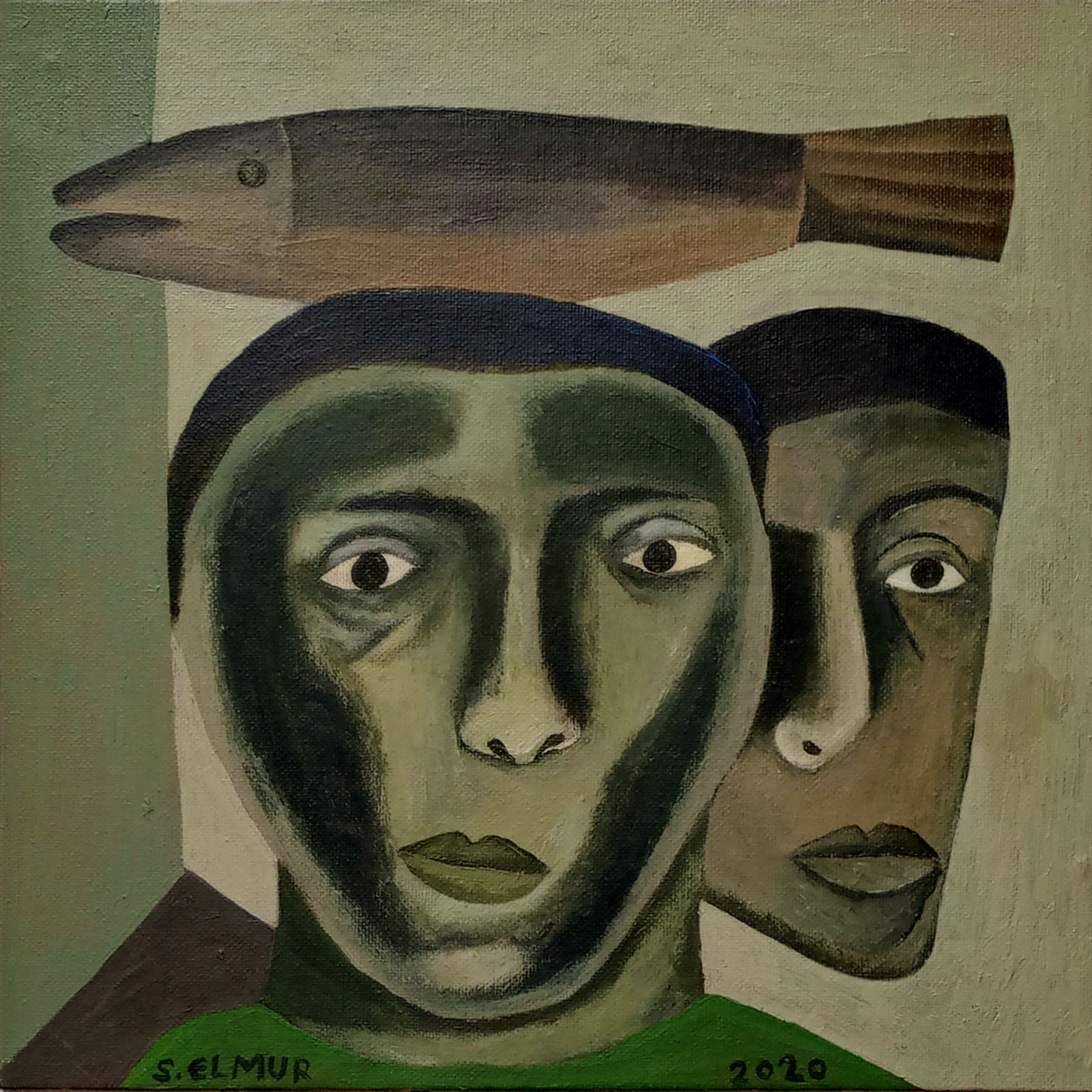 Salah Elmur, Untitled IV, 2020