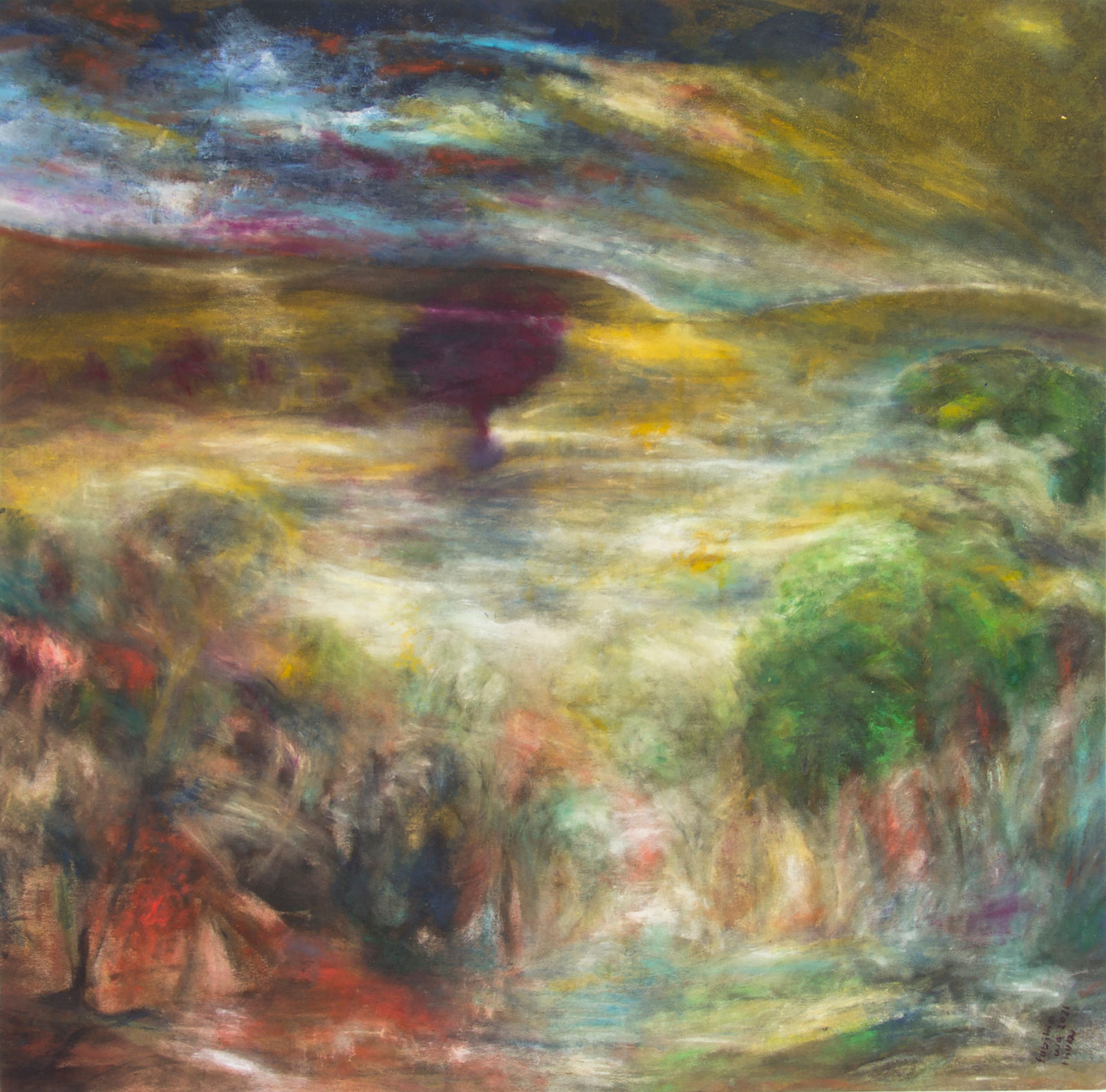 Tabitha wa Thuku, Little River Between, 2021