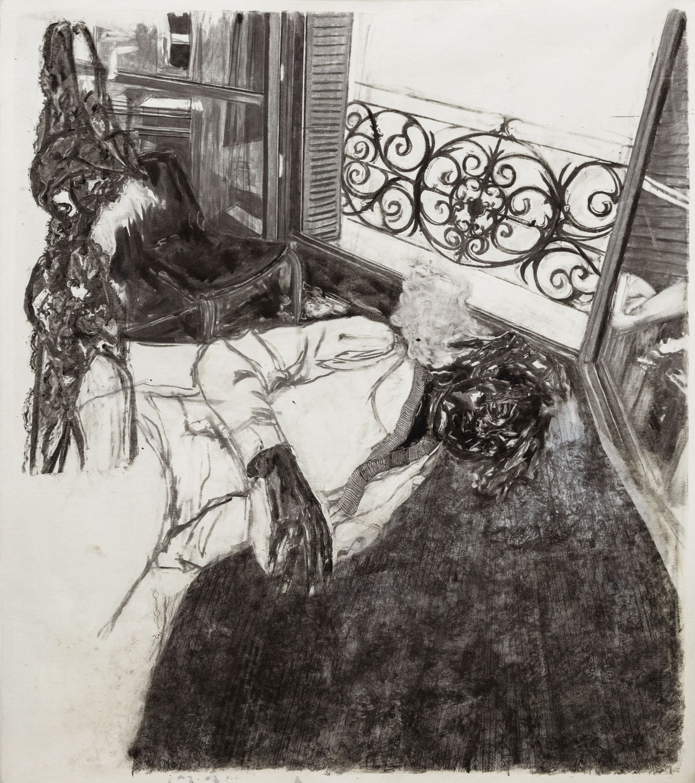 Tiemar Tegene, Portrait of Regret, 2025