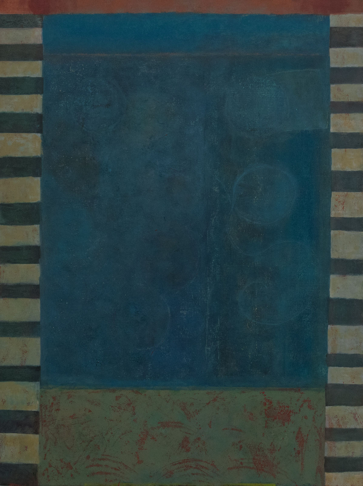 Sibylla Martin, Cobalt Stripes, 2025