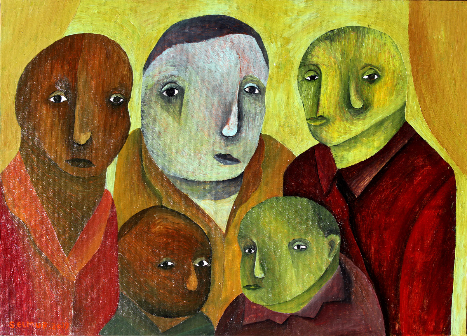 Salah Elmur, Friends, 2019