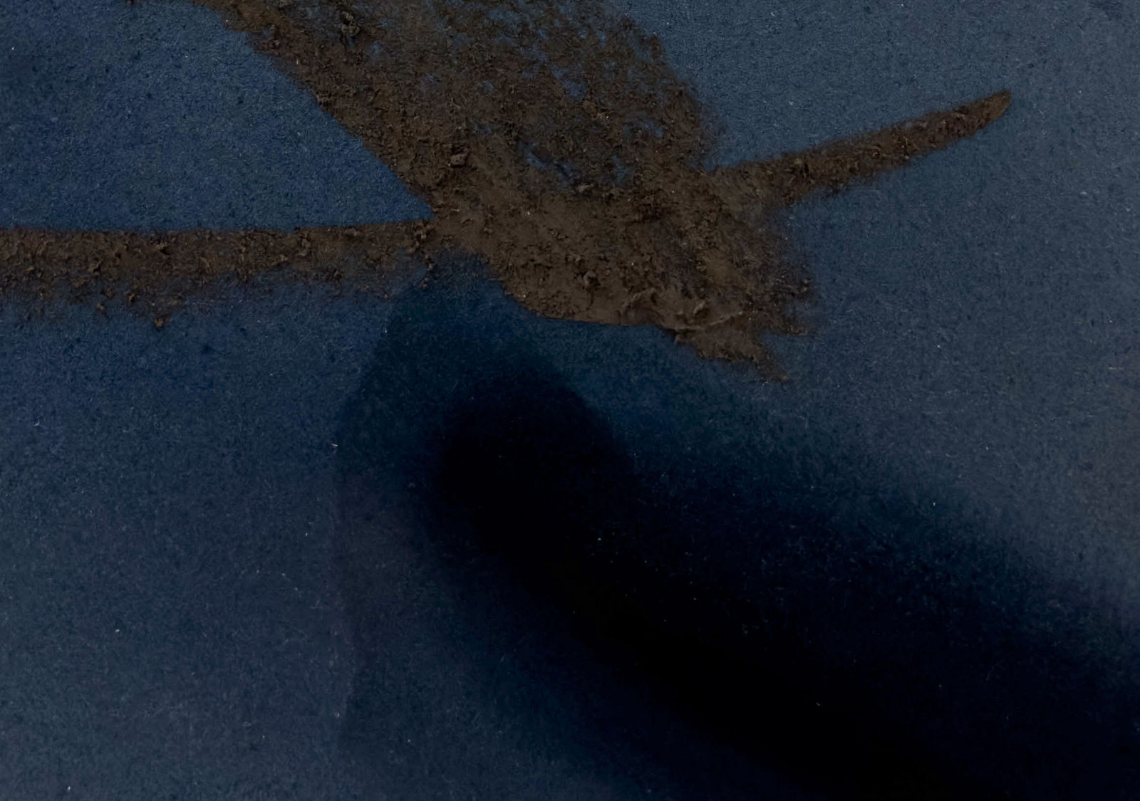 Claire Baker, air dive 3 (pre-dawn, Vindhya range, Madhya Pradesh, March 8, 2023) , 2023