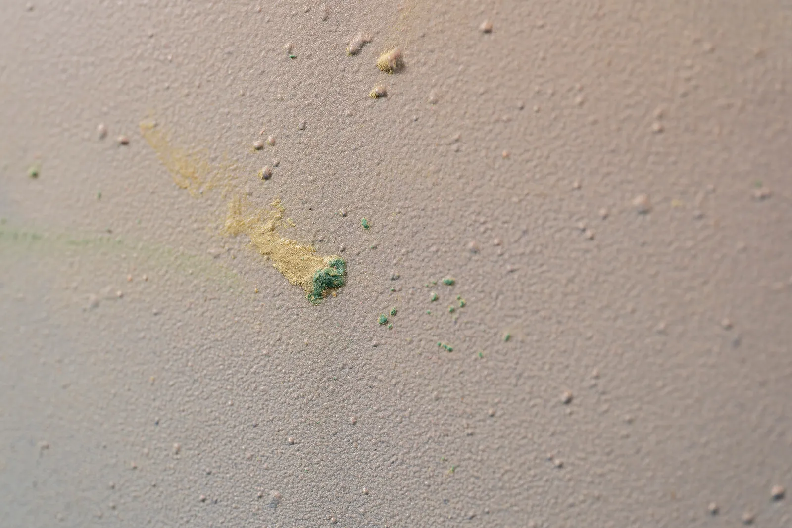 Claire Baker, splashing gold over dusk (evening, Western Ghats, Maharashtra, August 6, 2024), 2024