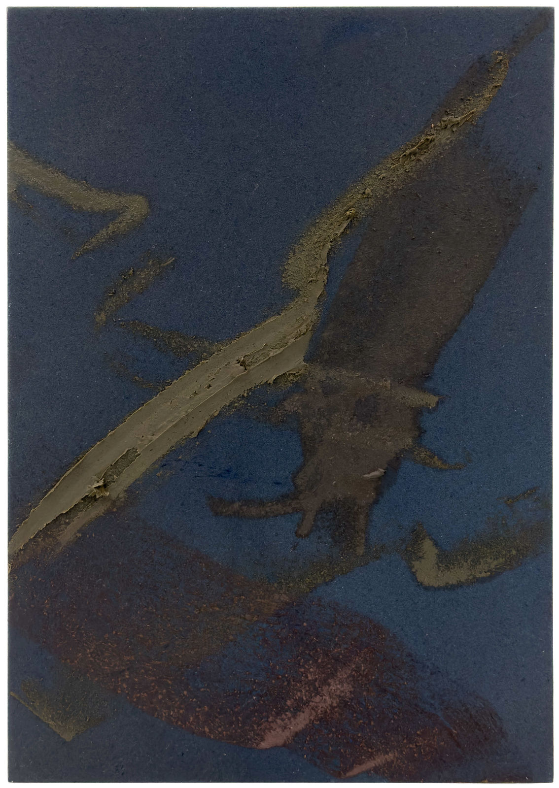 Claire Baker, air dive 8 (pre-dawn, Vindhya range, Madhya Pradesh, March 8, 2023) , 2023