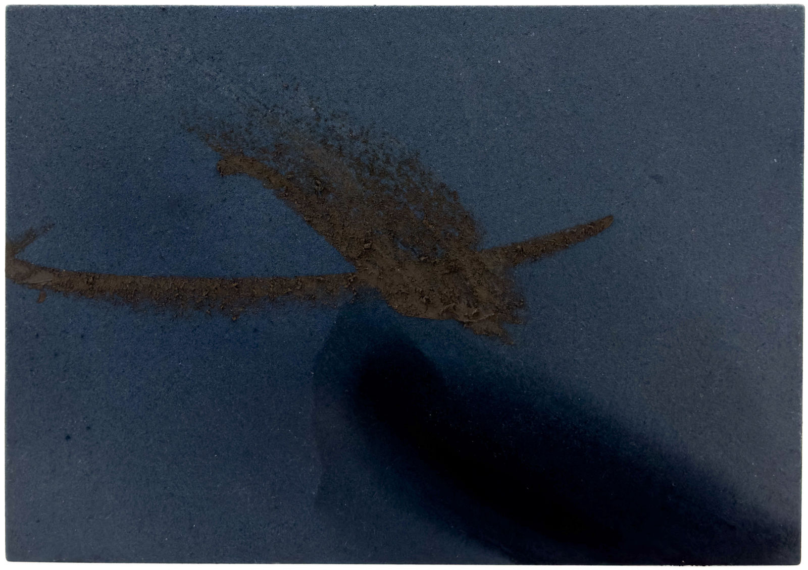 Claire Baker, air dive 3 (pre-dawn, Vindhya range, Madhya Pradesh, March 8, 2023) , 2023