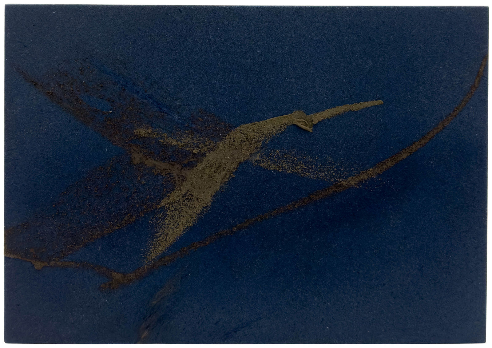 Claire Baker, air dive 2 (pre-dawn, Vindhya range, Madhya Pradesh, March 8, 2023) , 2023