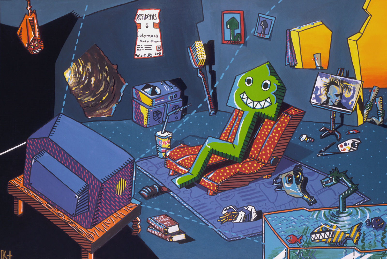 Kriki, LE GREEN FUZZ, 1985