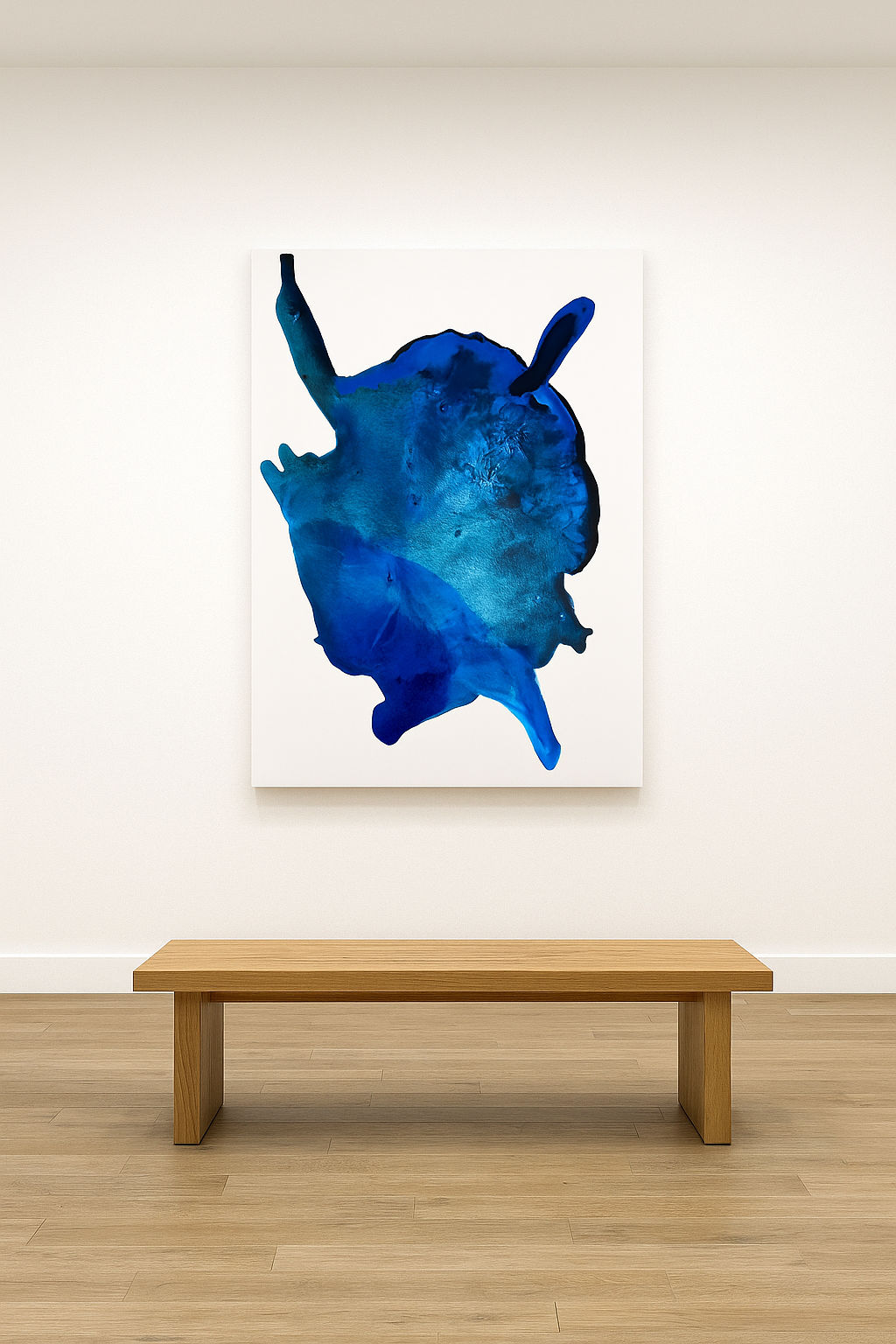 Clara Berta, A Splash of Oceanic Blue, 2025