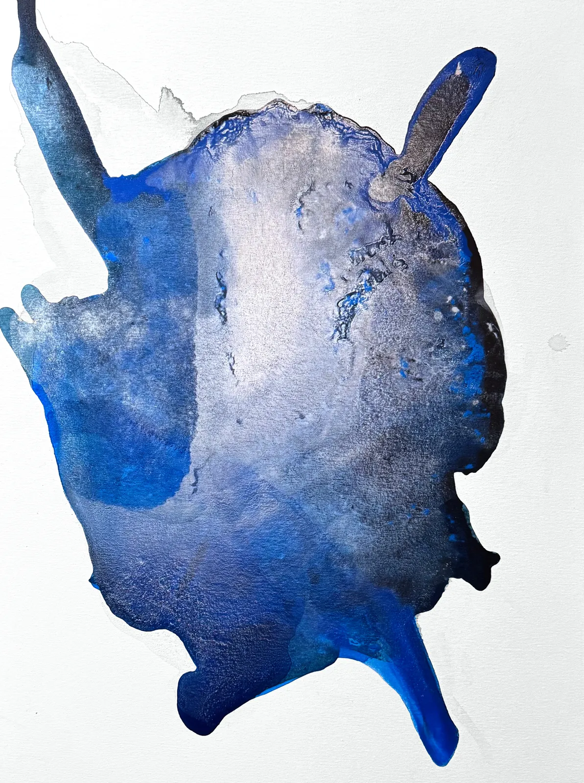 Clara Berta, A Splash of Oceanic Blue, 2025