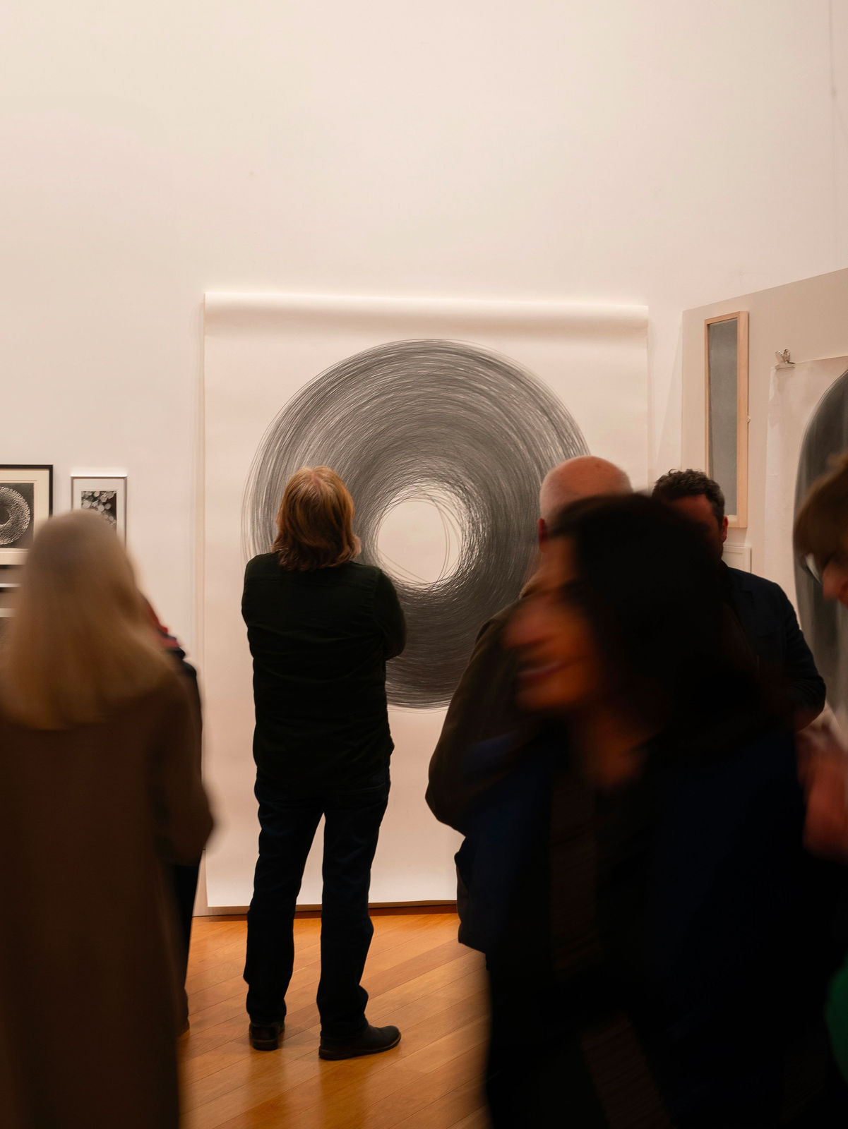 Carali McCall, Work no.1 (Circle Drawing) 1hour 04minutes, 2024