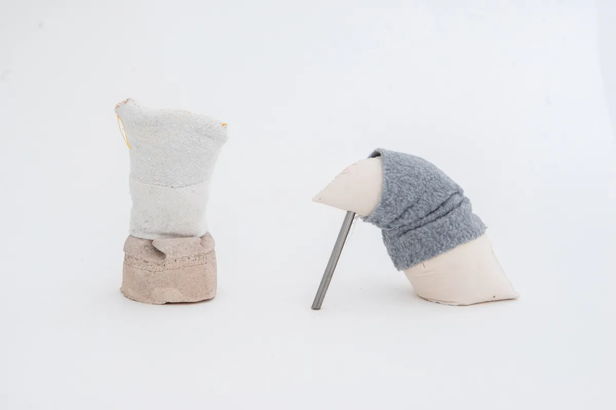 Helen Barff, I wrap my fear around me like a blanket: Maquette 2, 2022