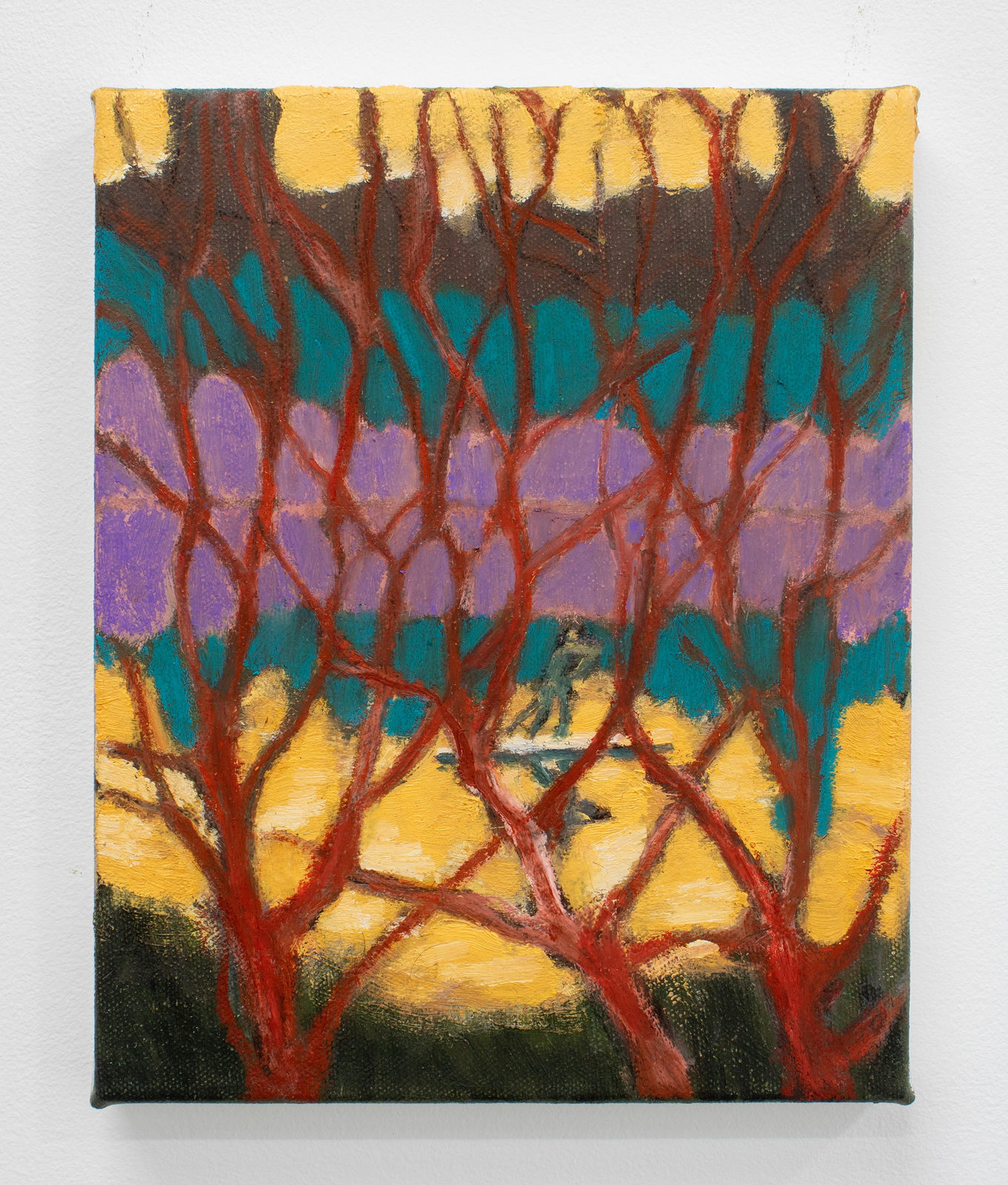 Lee Johnson, Paddle Boarder (Late Summer Evening Study I), 2023-25