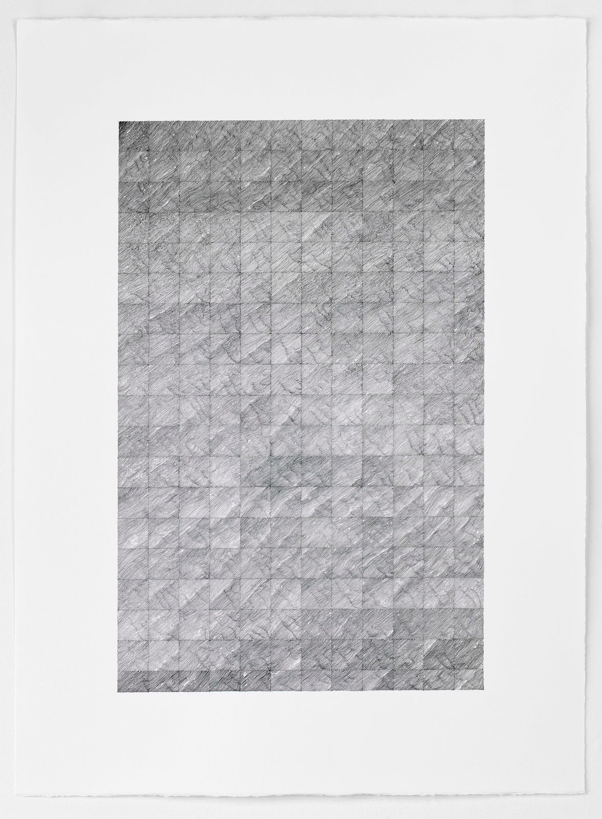 Anna Mossman, Small Diagonal Lines 10, 2017