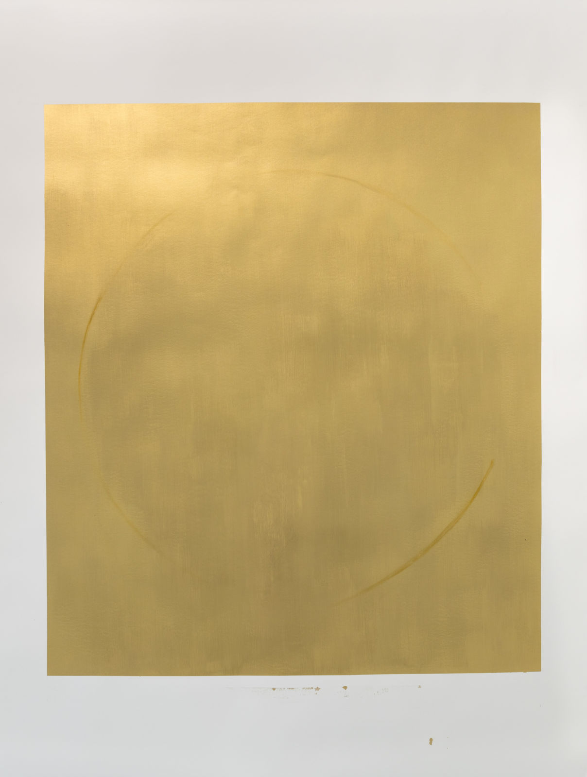 Carali McCall, Gold/ Mars Yellow Circle, 2024