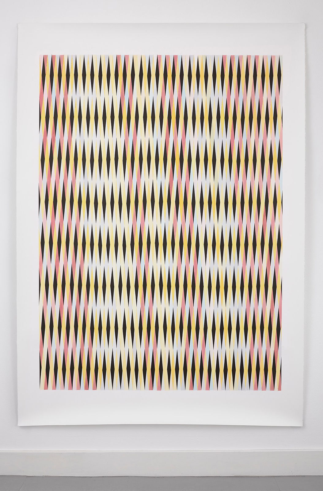 Anna Mossman, Deep Rose Strobe Shiver, 2021