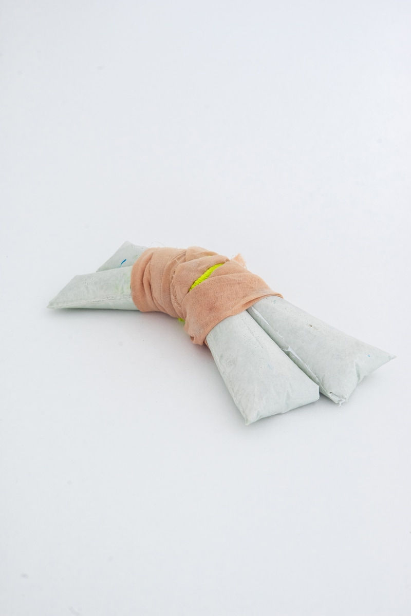 Helen Barff, I wrap my fear around me like a blanket: Maquette 3, 2022