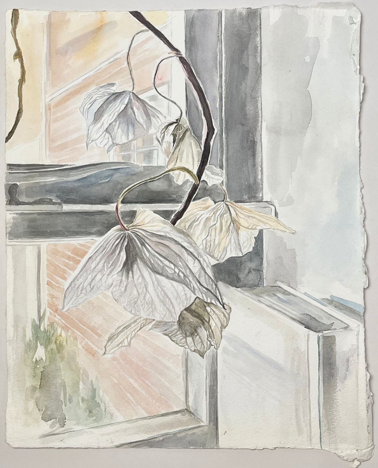 Katherine Perrins, About to Fall, 2024