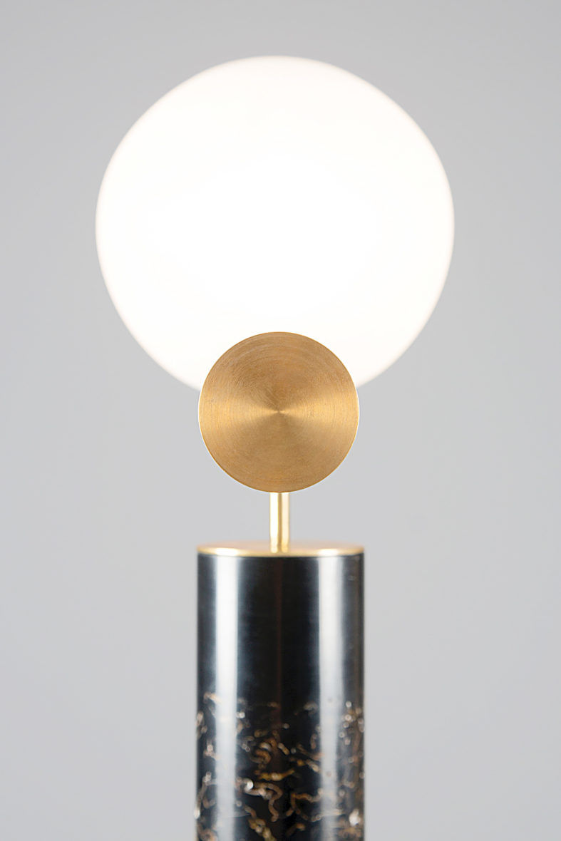 Marcin Rusak, Black Flora Lamp