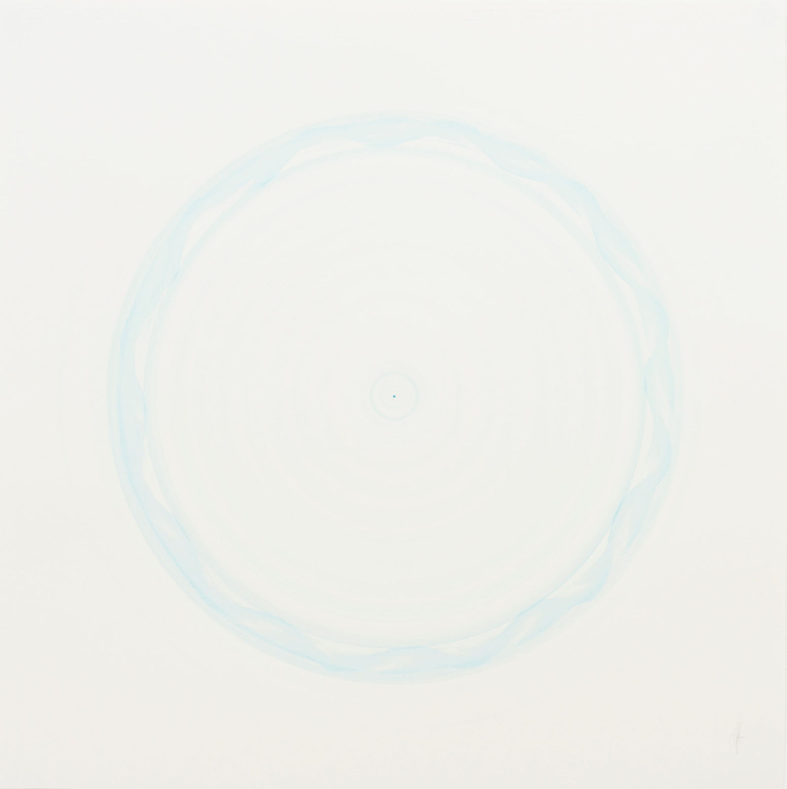 Michael Whittle, Study for concentric enso IV, 2017