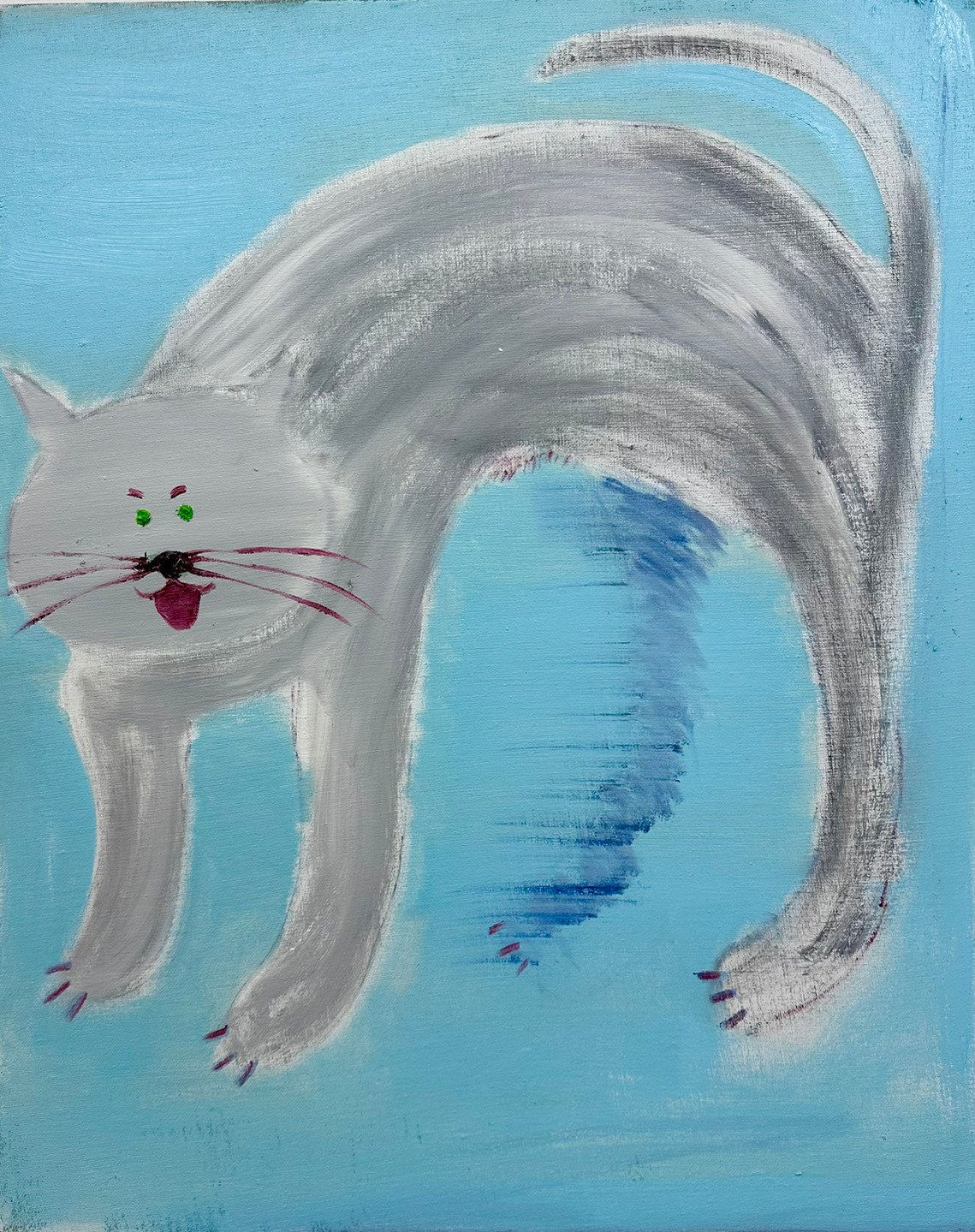 Shinya Azuma, Flexible cat, 2022