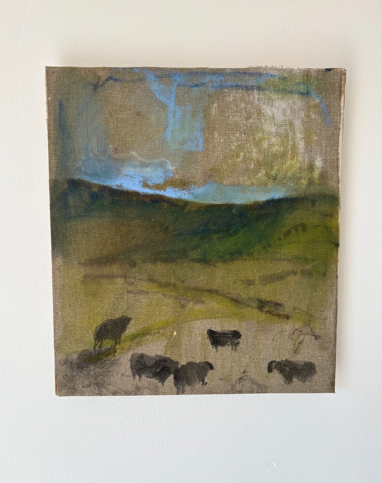 Hugo Winder-Lind, Land Study # 1 winter Ardheslaig, 2025