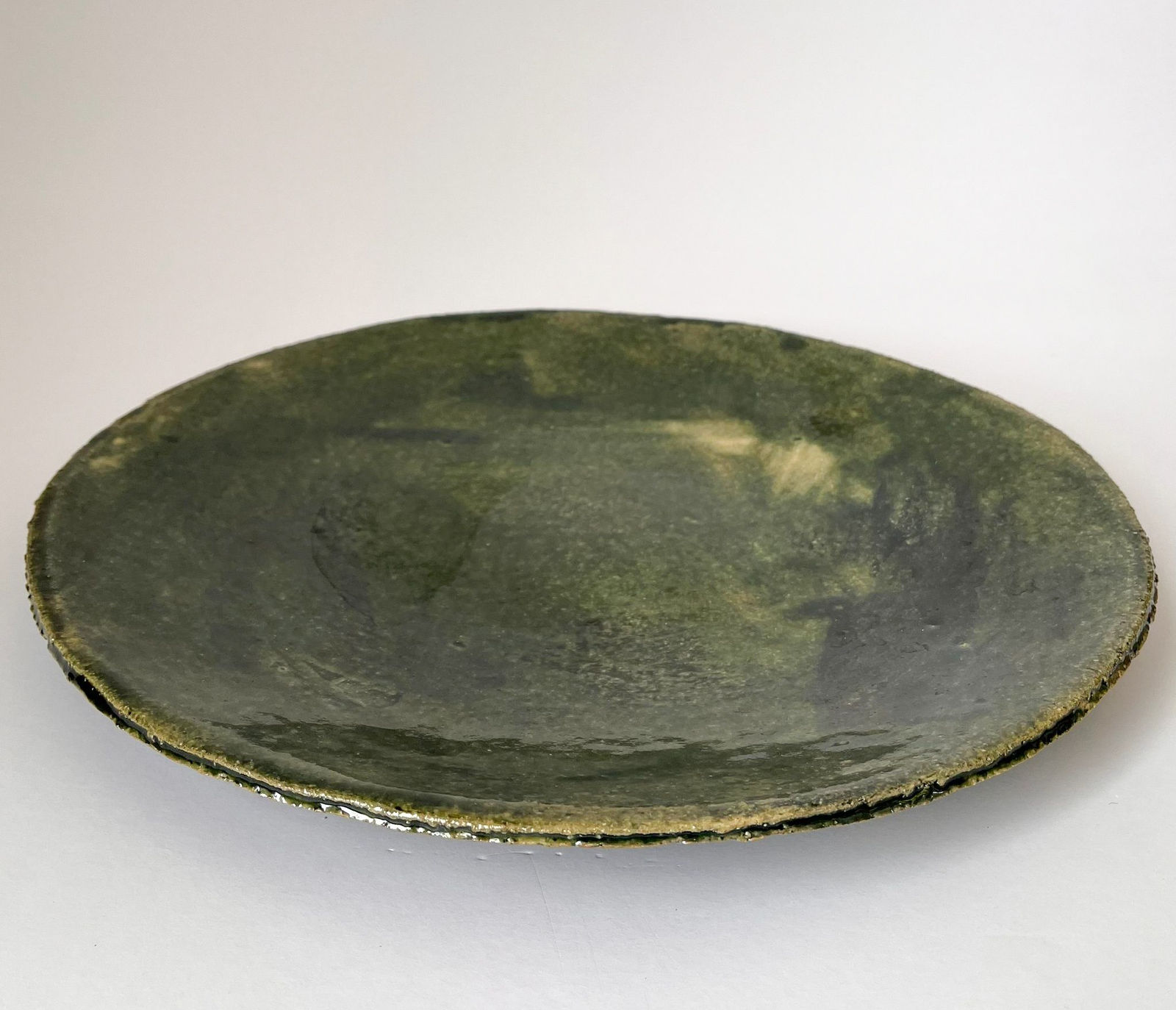 ARD, Large green plate, 2025