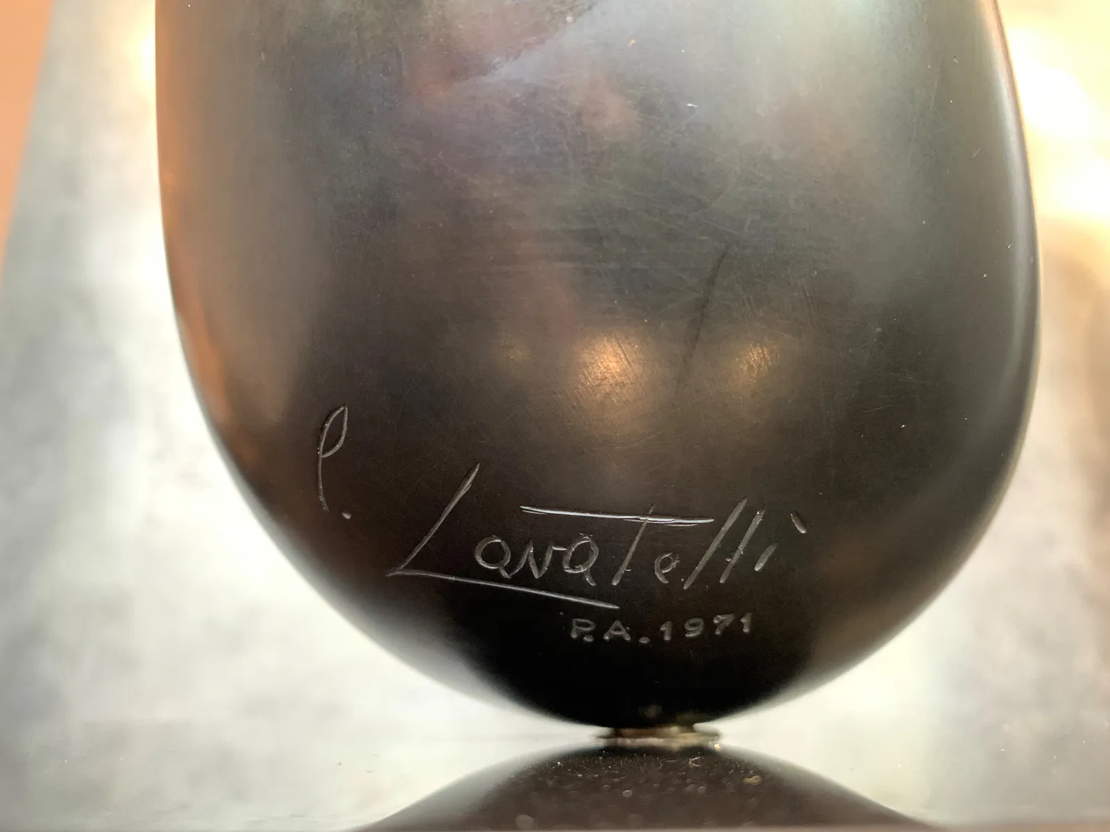 LAVATELLI Carla, Sculpture "Open Wide", 1971