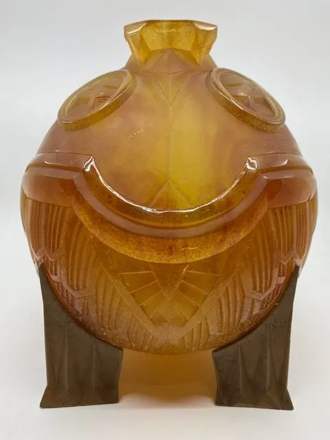 DRUILLET Philippe Daum, Suite de deux vases Salammbo, 1999 -2000
