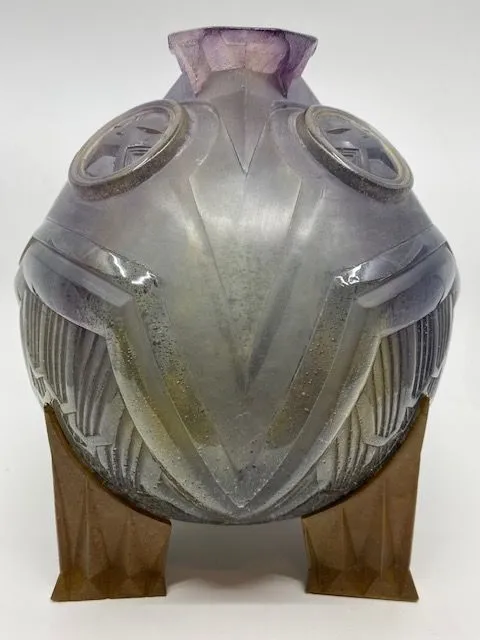 DRUILLET Philippe Daum, Suite de deux vases Salammbo, 1999 -2000