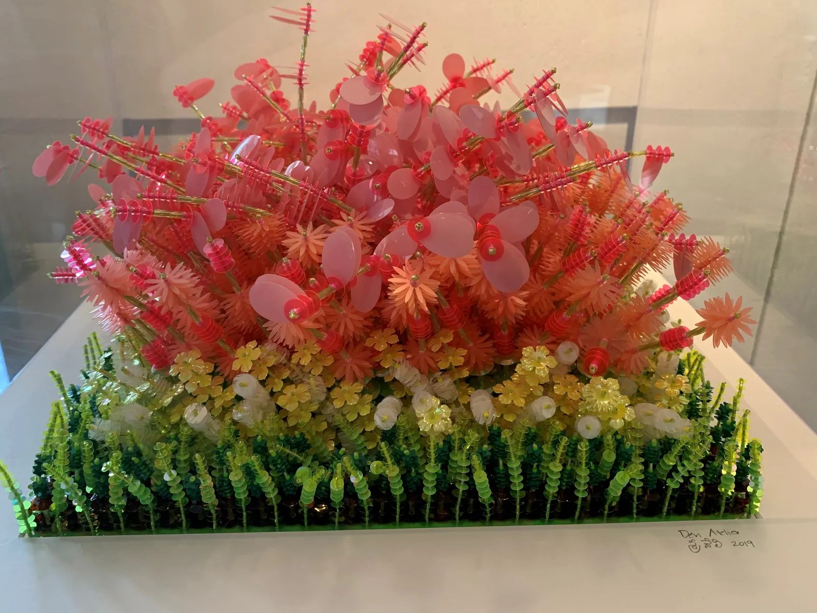 VALLABHANENI Devi, Parterre Fuschias, 2019