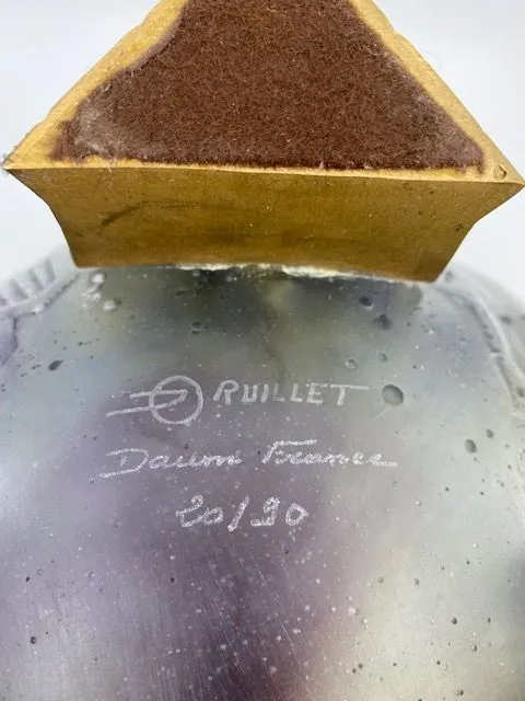 DRUILLET Philippe Daum, Suite de deux vases Salammbo, 1999 -2000