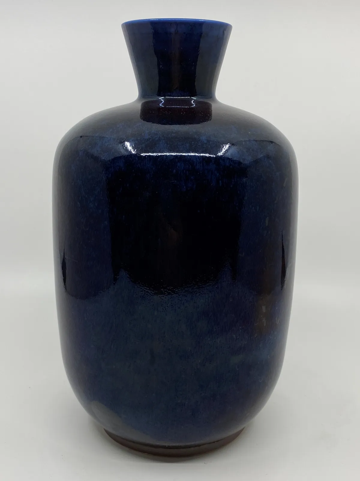 FRIBERG Berndt, Vase bleu nuit, 1969