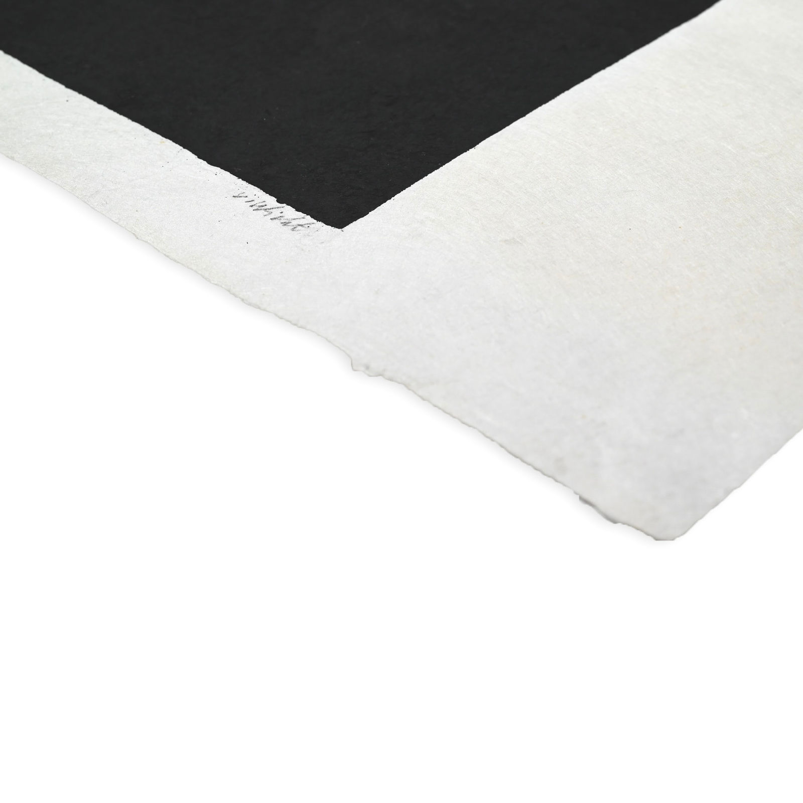 John Von Wicht, <i>White on Black Stencil</i>, 1968