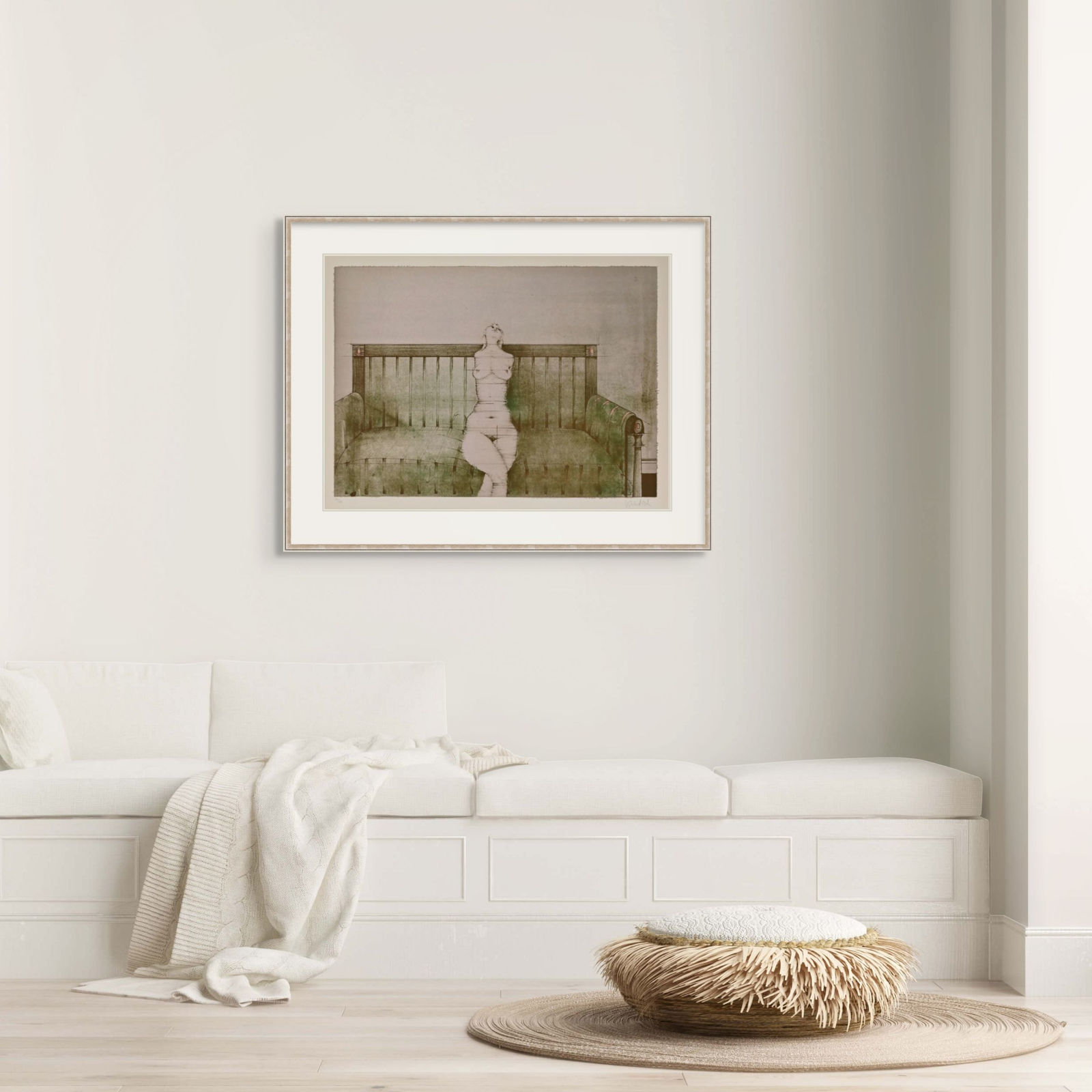 Paul Wunderlich, <i>On a Rainy Afternoon</i>, 1967