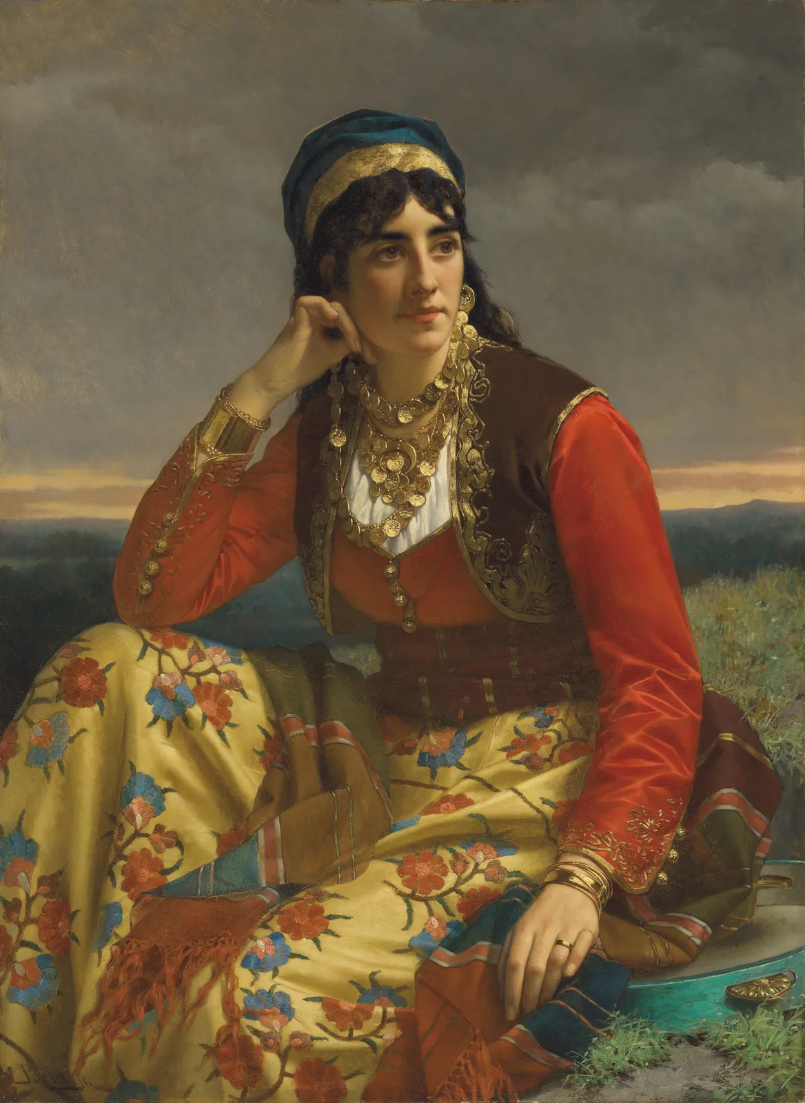 JAN PORTIELJE, Oriental Beauty, 1881