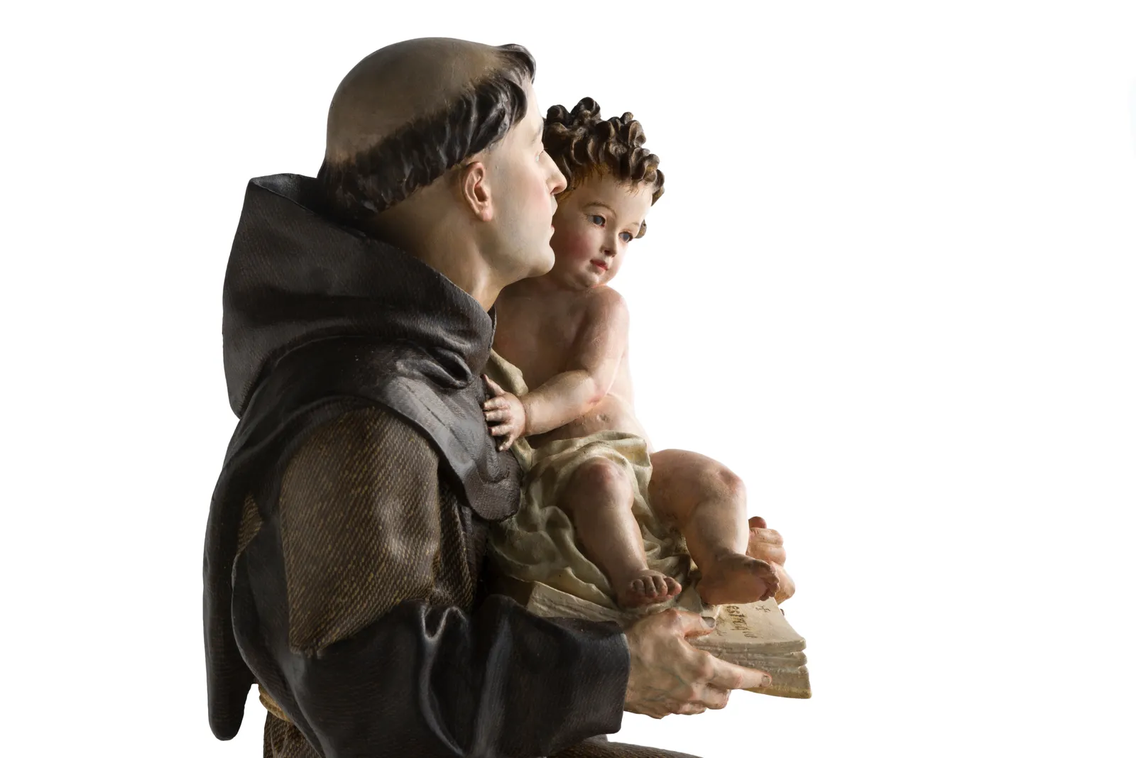JOSE RISUENO, Saint Anthony of Padua with the Infant Jesus, Circa 1700