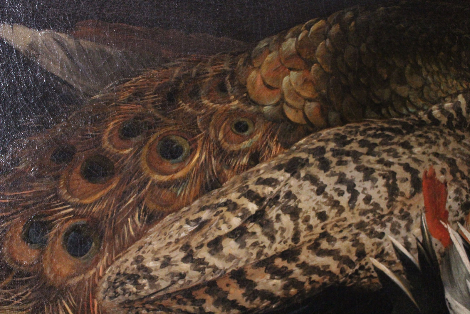 PETER VAN BOUCLE, Still life of game, vegetables, a pig, and a boar’s head in a basket