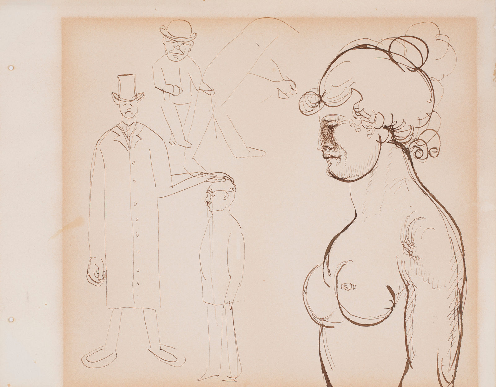 MANOLO HUGUÉ, Studies, 1909 - 1914
