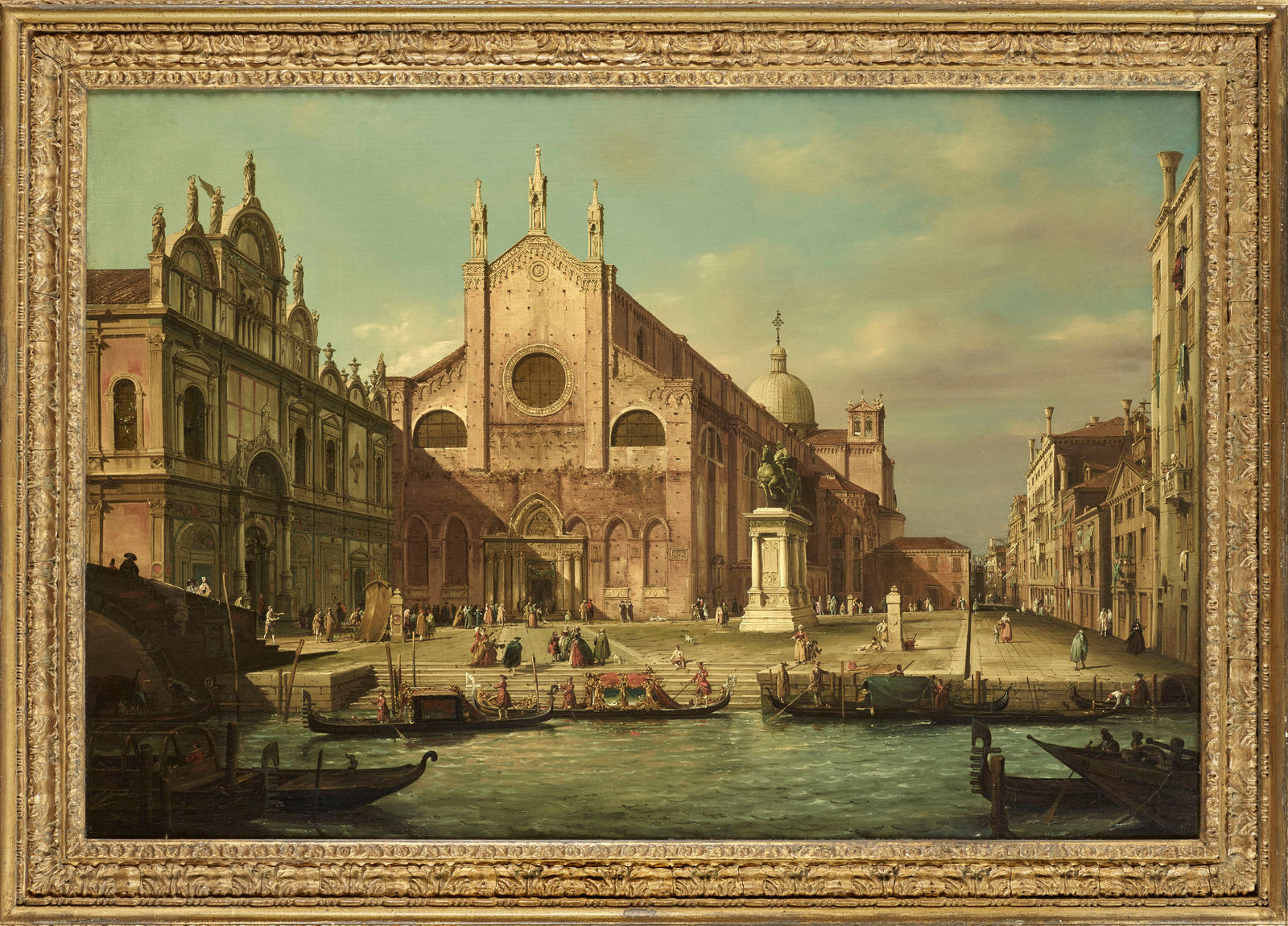 FRANCESCO ZANIN, The Campo SS. Giovanni e Paolo, Venice