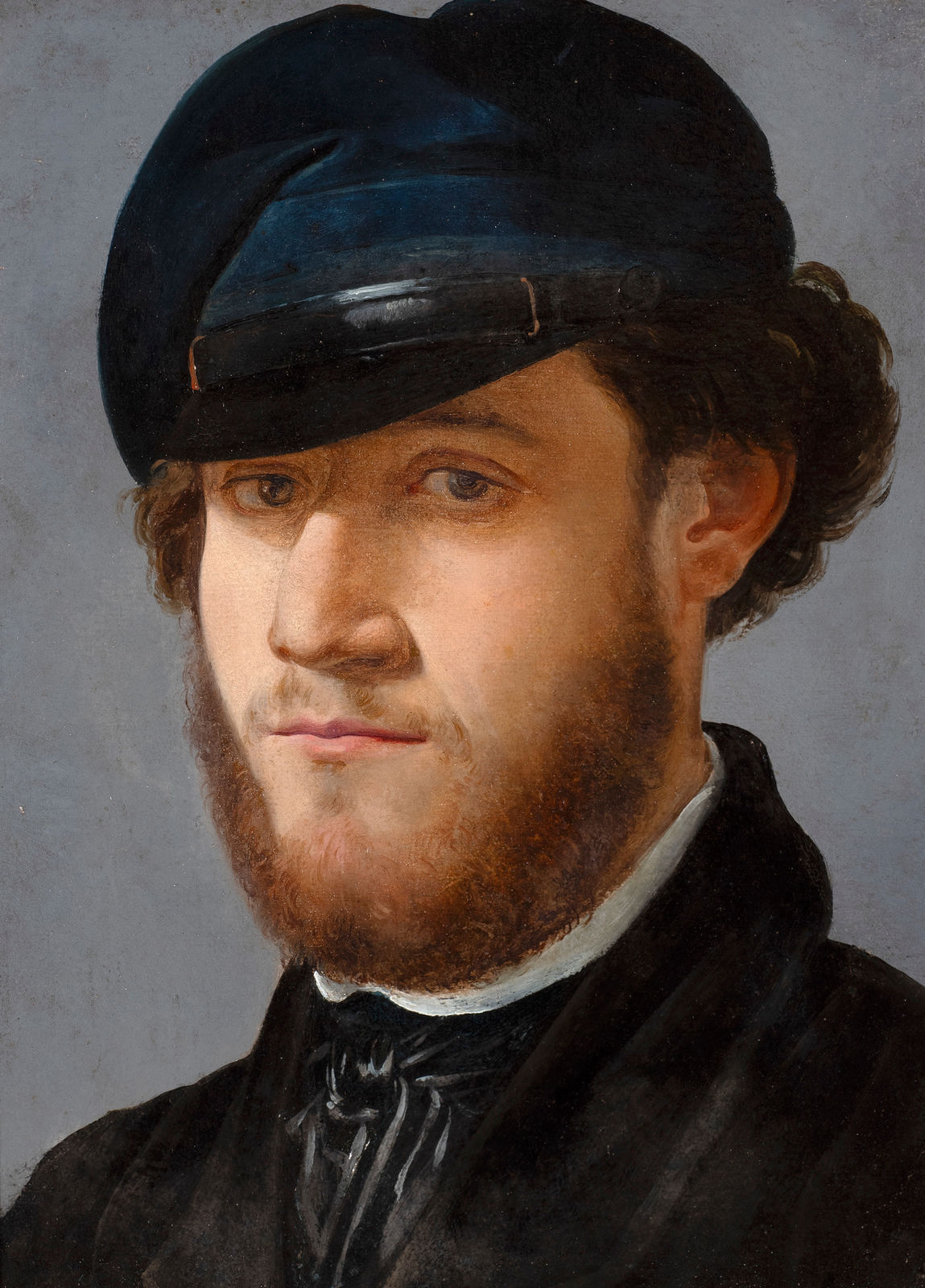 NORTH ITALIAN SCHOOL, C. 1825, Young man with a beret