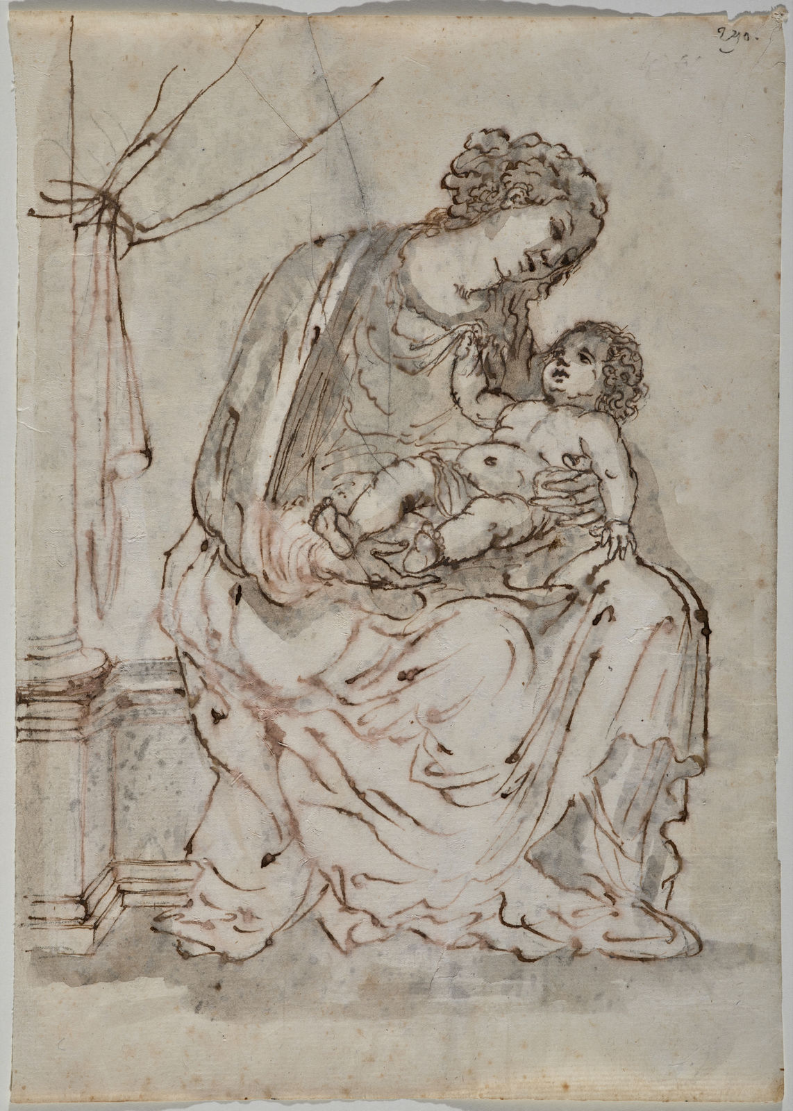 BARTOLOME ESTEBAN MURILLO, Madonna and Child, ca. 1658-1659