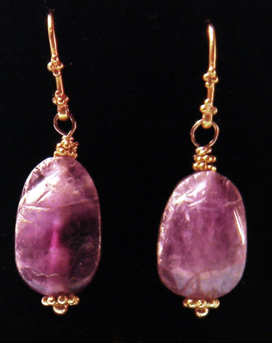 Scarab Earrings, Egyptian, New Kingdom, ca. 1550 - 1069 B.C.