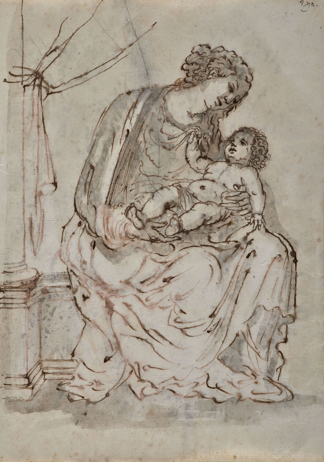 BARTOLOME ESTEBAN MURILLO, Madonna and Child, ca. 1658-1659