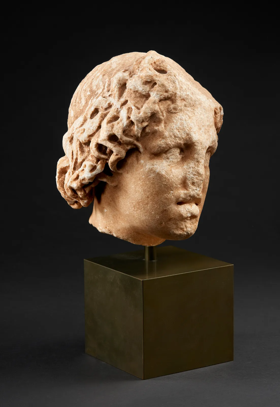 Portrait of Alexander the Great, Greek, Hellenistic Period, 3rd – 2nd Century B.C.