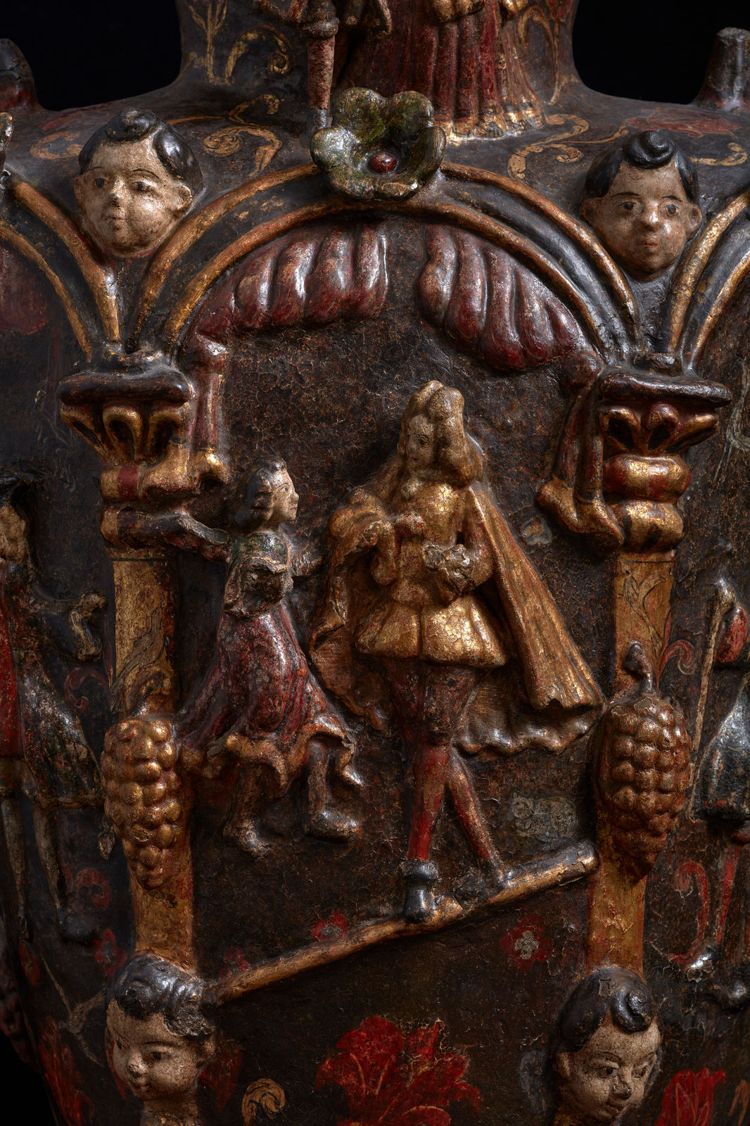 ANONYMOUS, Tibor with Scene of Gallant Courtship