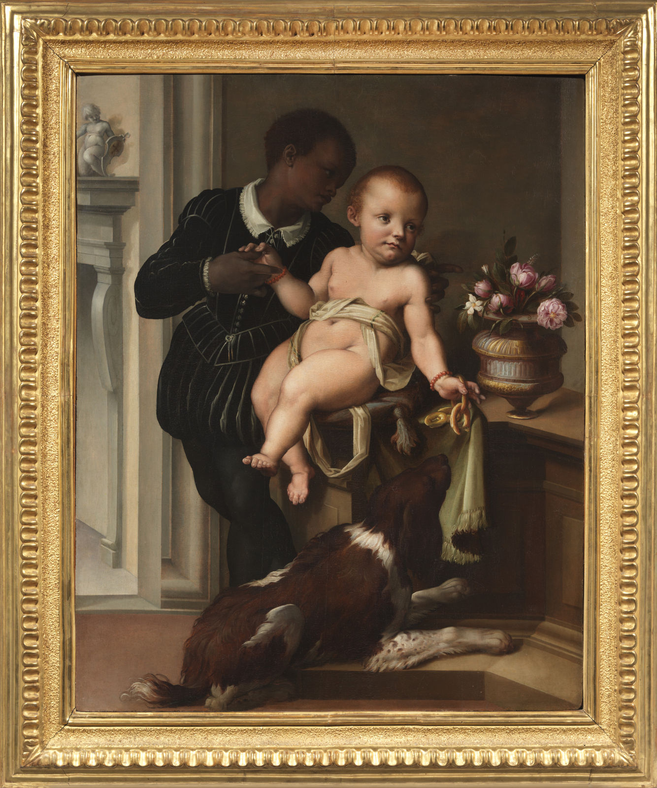 TOMMASO D'ANTONIO MANZUOLI, CALLED MASO DA SAN FRIANO, Portrait of Sinibaldo Gaddi