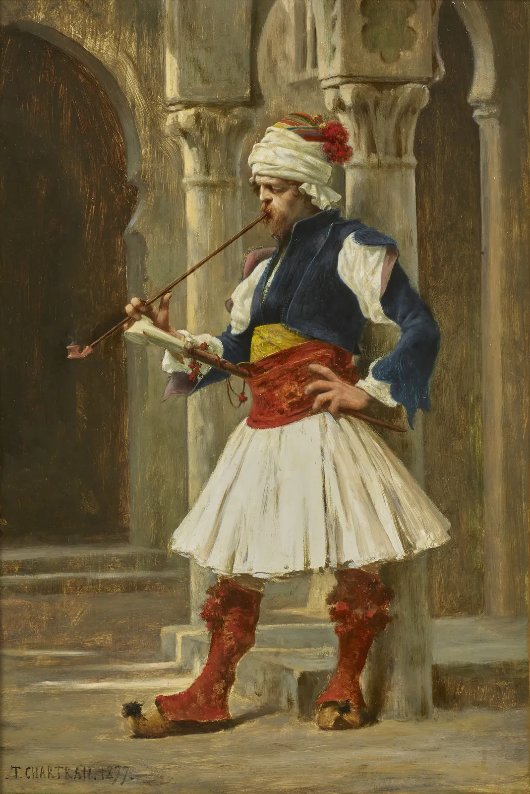 THÉOBALD CHARTRAN, Bachi-Bouzouk, 1877