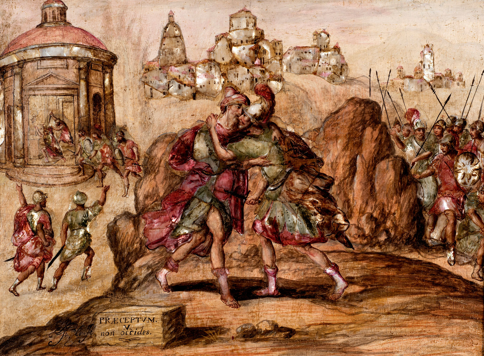 JUAN GONZÁLEZ, Thou Shalt Not Kill, ca. 1697 - 1703