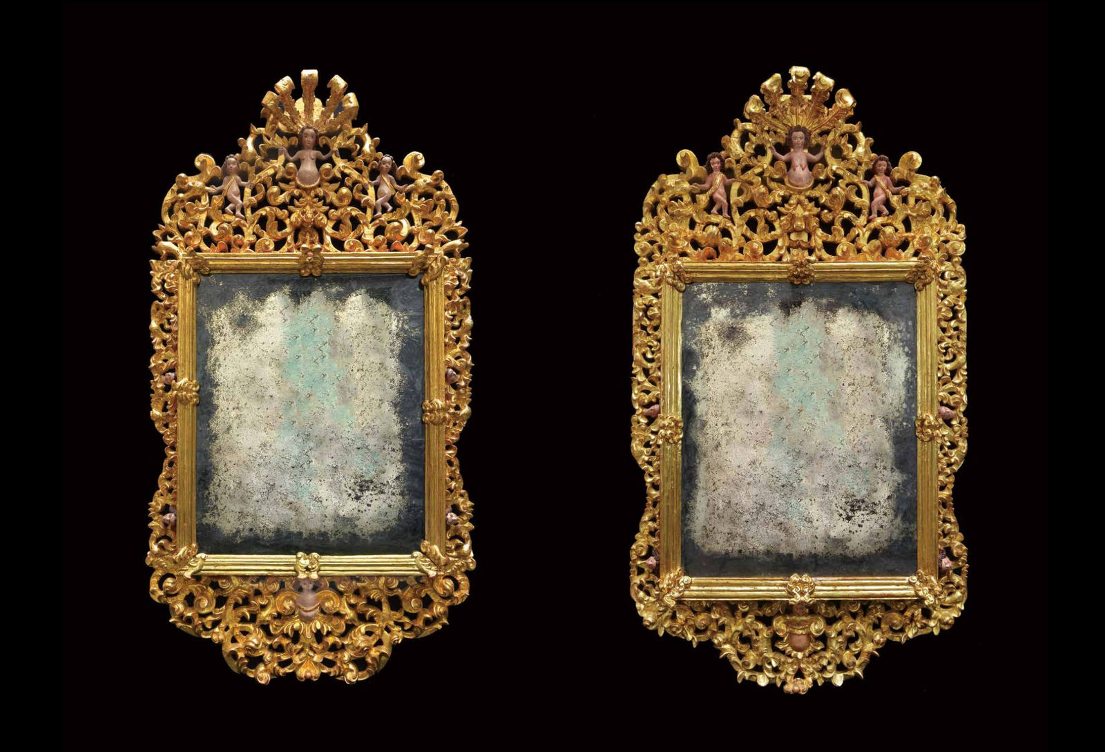 ANONYMOUS, Pair of frames